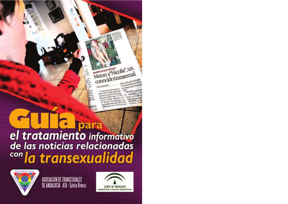"Guía para el tratamiento informativo de las noticias relacionadas con la transexualidad" - Editado por ATA