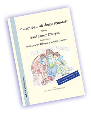 Portada del cuento "Y nosotros... ¿de dónde venimos?