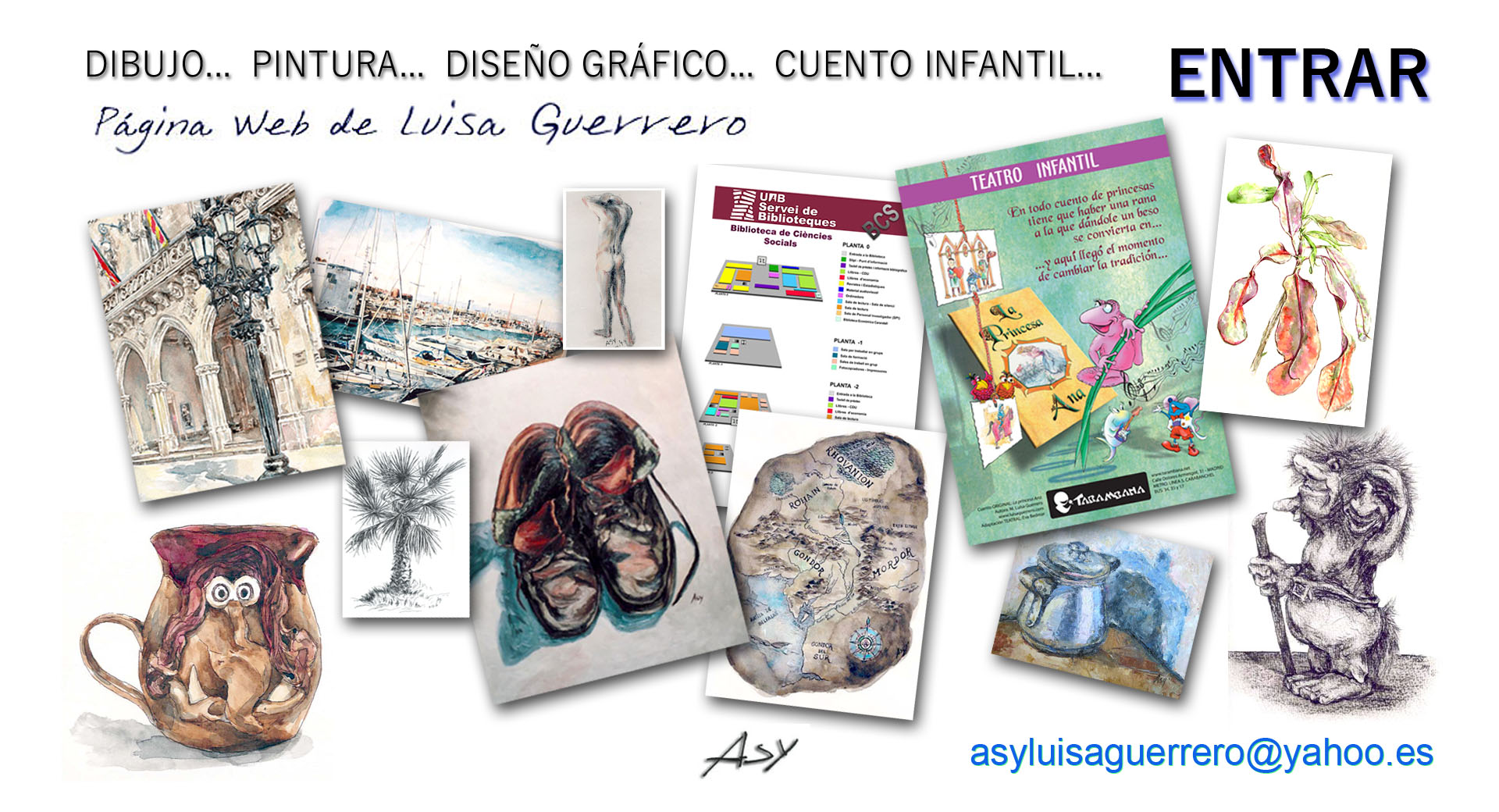 Luisa Guerrero - Asy - Dibujo, pintura, cuento infantil, dise&ntilde;o gr&aacute;fico
