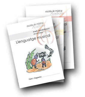 Lenguaje musical  - Pequeños - Diseño y edición