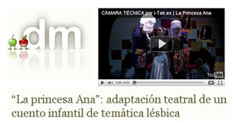 "La princesa Ana" - Adaptación teatral de un cuento infantil de temática lésbica