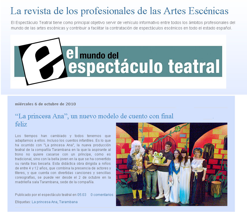 "La princesa Ana"