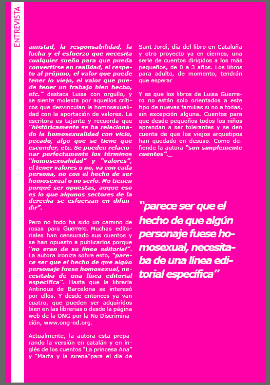 Entrevista a Luisa Guerrero -  Moxow Magazine