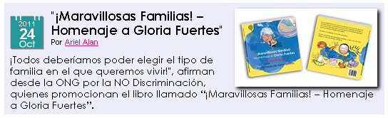 "¡Maravillosas familias! - Homenaje a Gloria Fuertes" de Luisa Guerrero - Poesía infantil