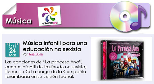 "La princesa Ana" - Teatro infantil contra la discriminación sexual - GLBT