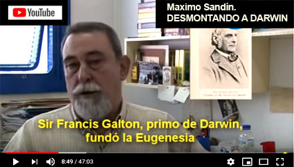 Máximo Sandín. Desmontando a Darwin